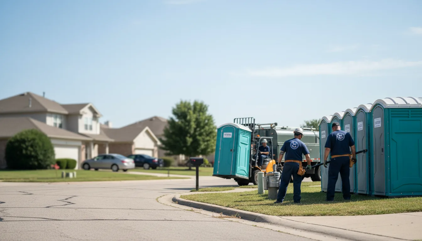Porta Potty Rental in Comstock, TX near me
